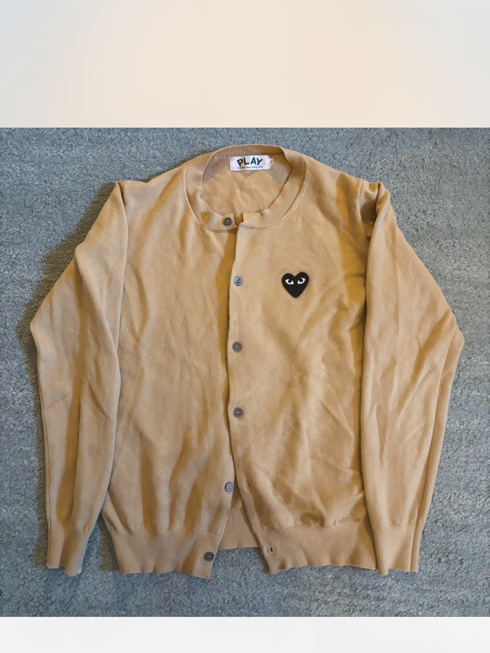 Comme Des Garçons PLAY cardigan